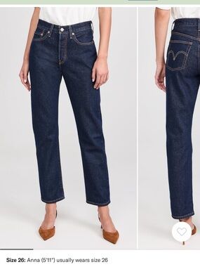 Levi's Women's 501 jeans in color Deep Breath